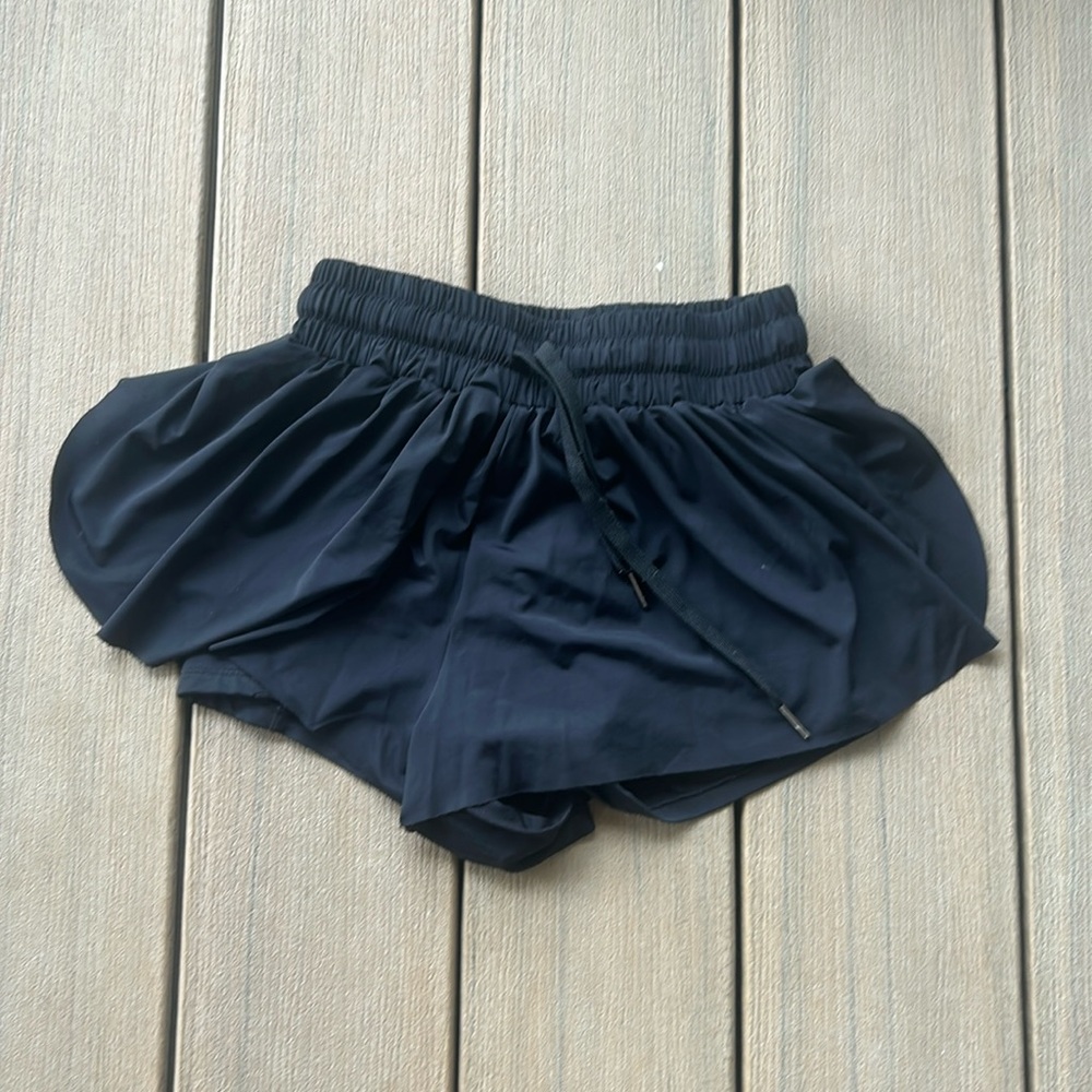 Black Butterfly shorts